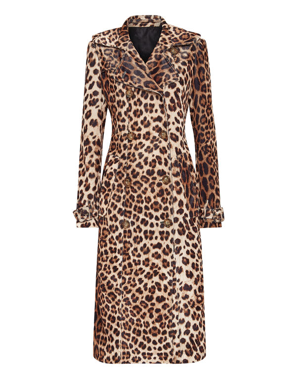 Trench coat Leopard