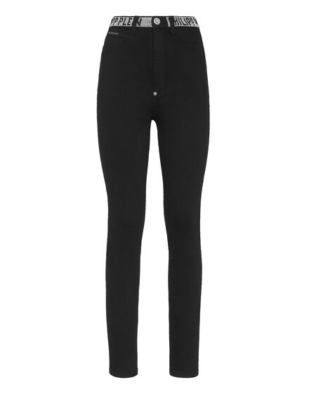 Super High Waist Jegging Stones  Philipp Plein TM with Crystals