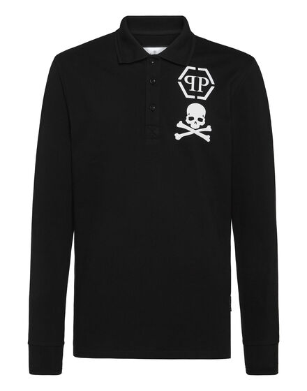 Polo shirt LS Skull&Bones