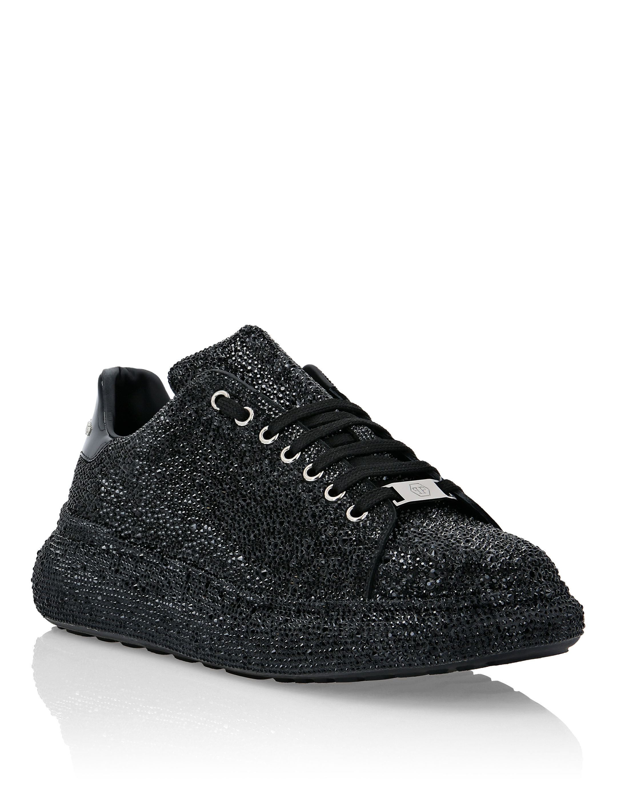 Suede Runner Full Strass Crystal Philipp Plein Outlet