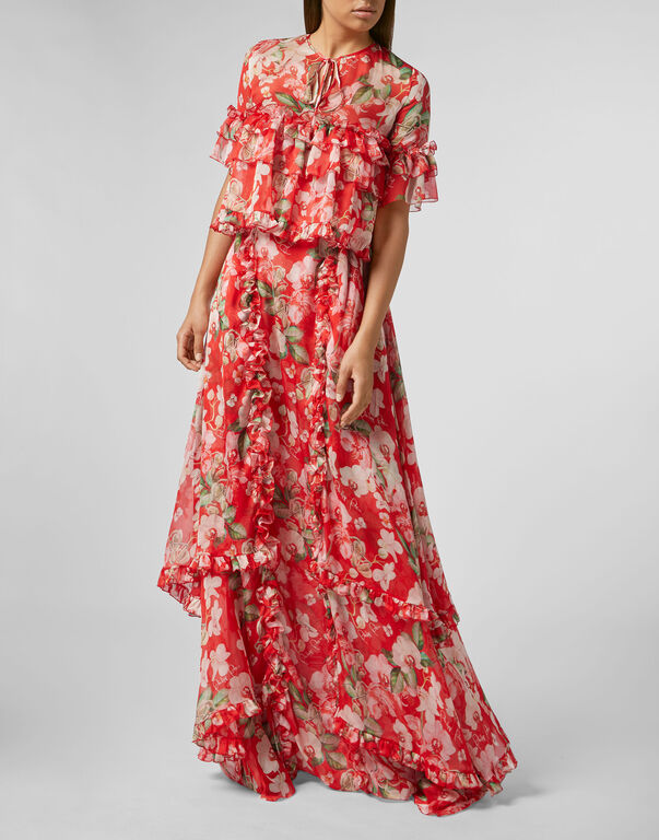 Long Dress Flowers