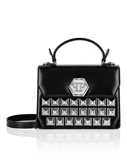 MEDIUM HANDBAG SUPERHEROINE STUDS