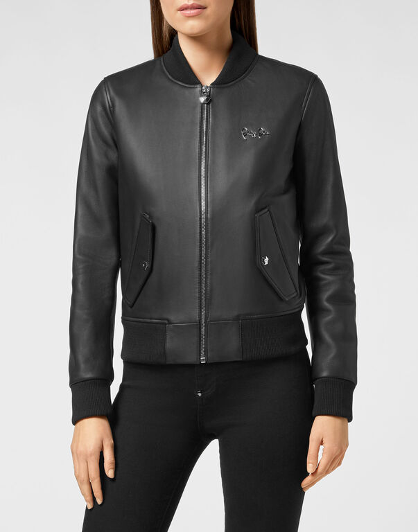 Bomber Leather Jacket