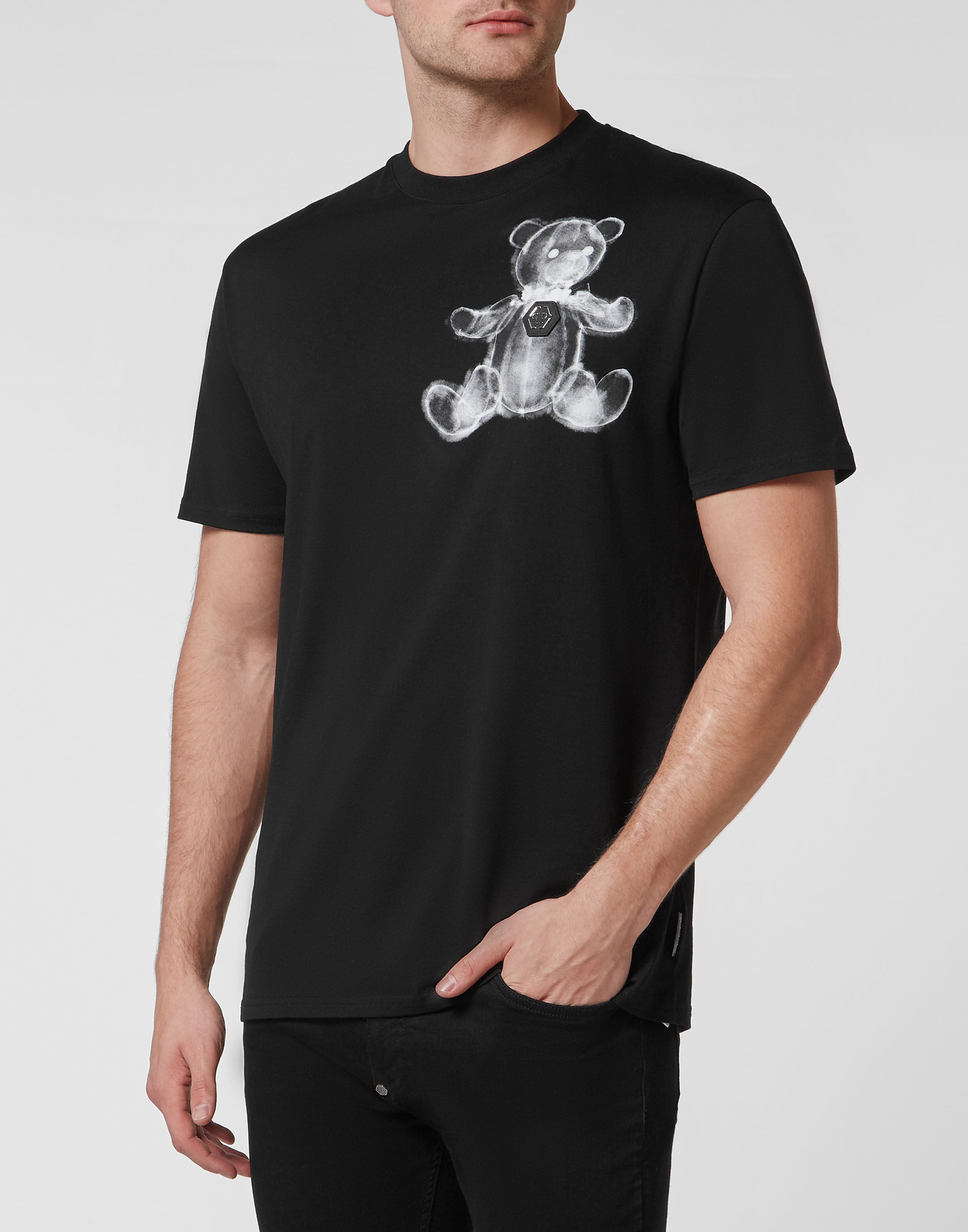 T-shirt Round Neck SS Teddy Bear | Philipp Plein Outlet