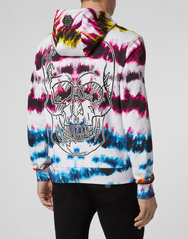 Hoodie sweatshirt Tie dye