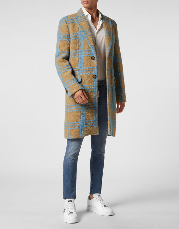 Alpaca Wool Long Coat