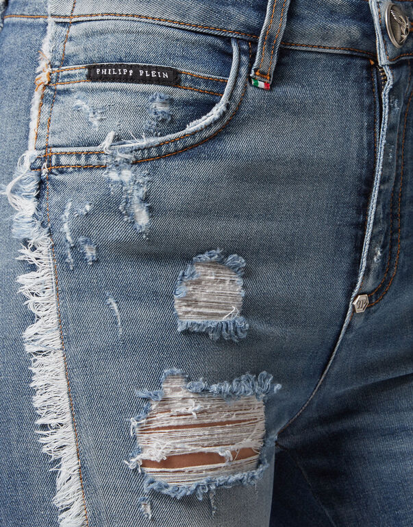 High Waist Jegging "Don't Cry"