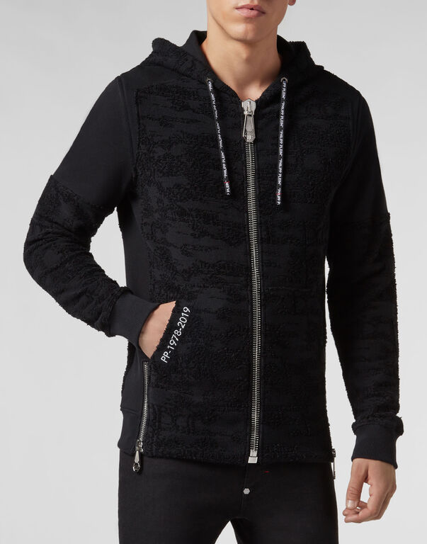 Hoodie Sweatjacket Statement