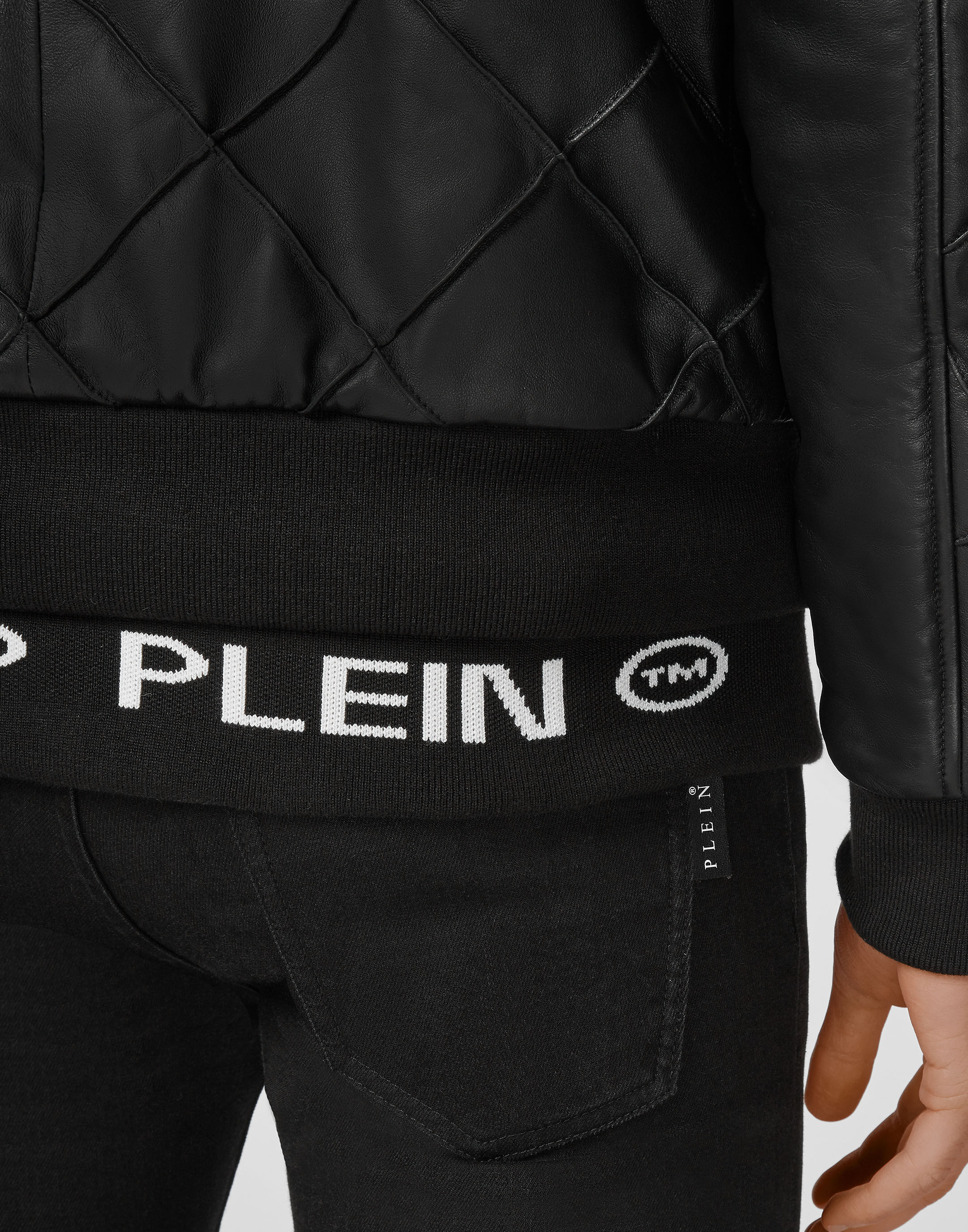 Leather Bomber Philipp Plein TM | Philipp Plein Outlet Leather Bomber Philipp Plein TM | Philipp Plein Outlet