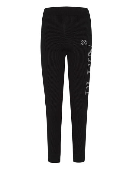 Knit Jogging Trousers Statement
