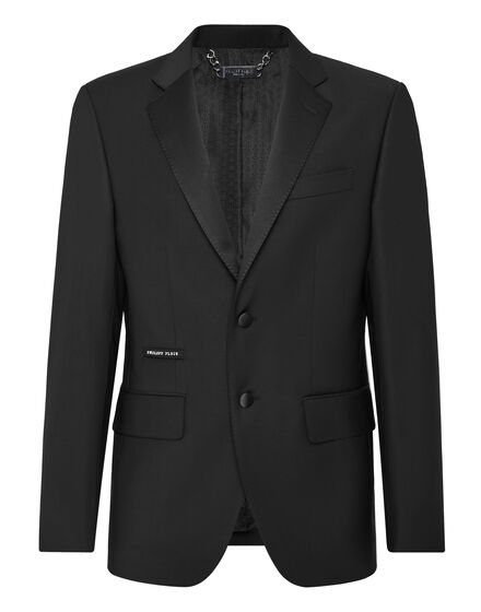 Wool Blazer Gigolò fit python Skull