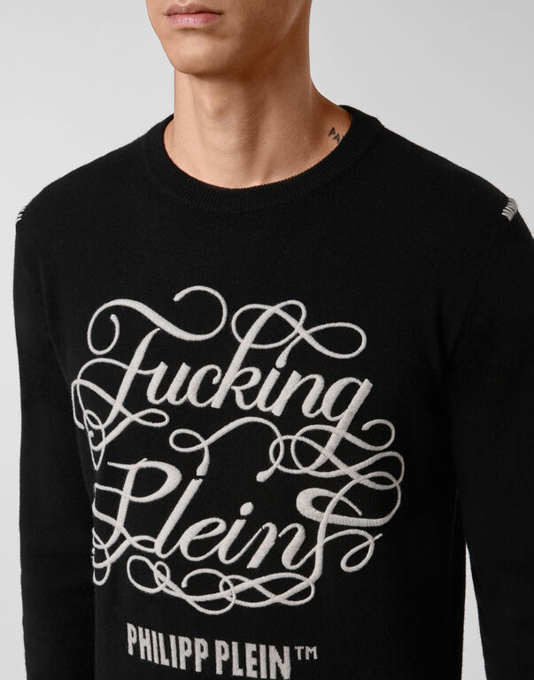 Pullover Round Neck LS F*****g Plein