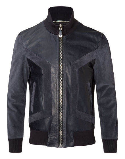 Leather Bomber 
