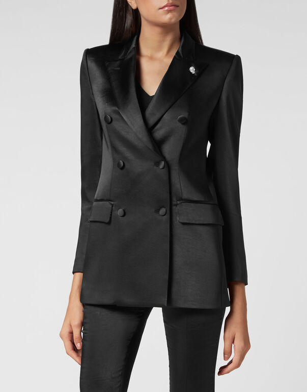 Satin Dandy Blazer