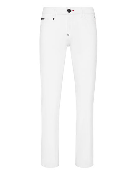 Denim Trousers Straight Cut