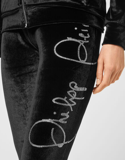 Velvet Hoodie/Trousers Tracksuit