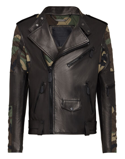 Leather Biker Camouflage
