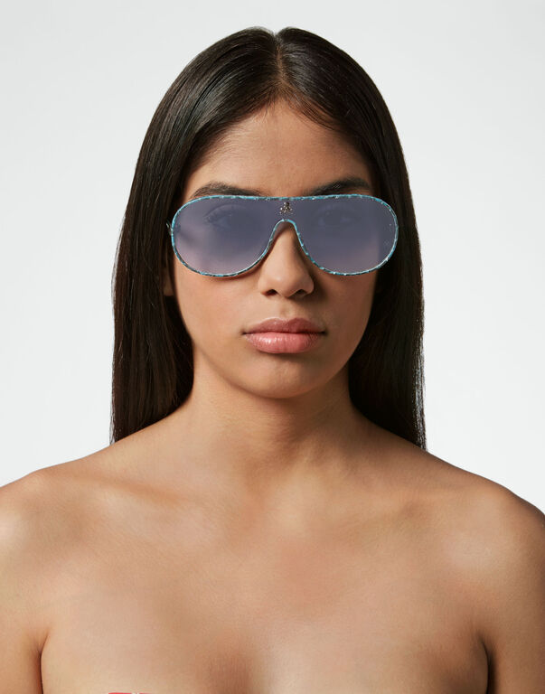 | Outlet Sunglasses Target Plein Philipp Leather