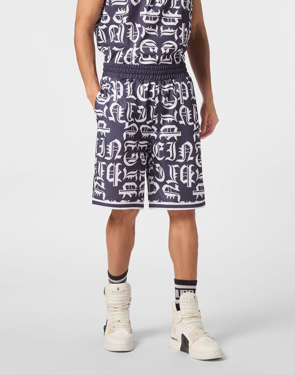 Jogging Basket Shorts Gothic Plein