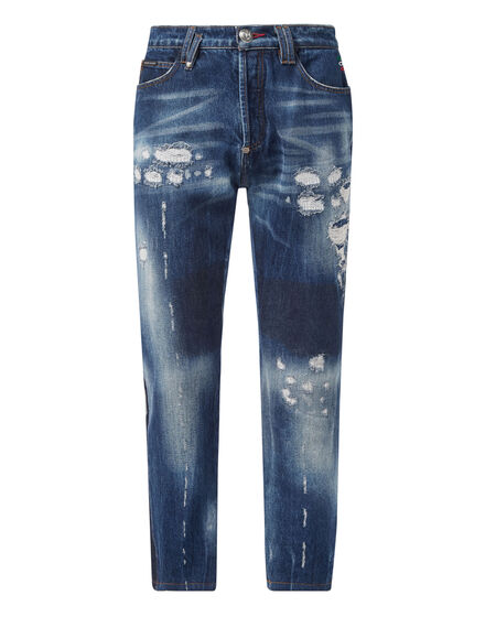 Denim Carrot Fit Iconic Plein