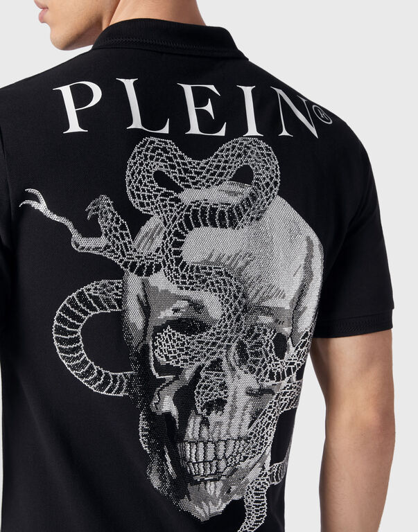 Slim Fit Polo shirt SS Snake