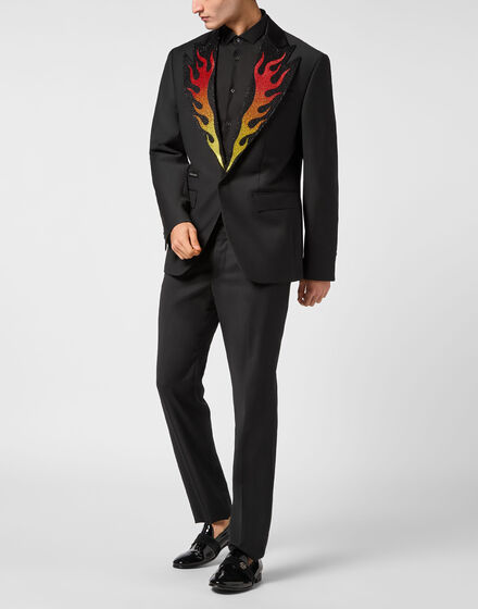 Wool Blazer Lord fit Flame Wool Blazer Lord fit Flame