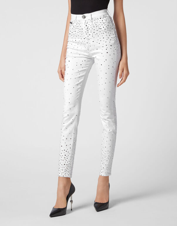 Denim Super High Waist Jegging Crystal Rain