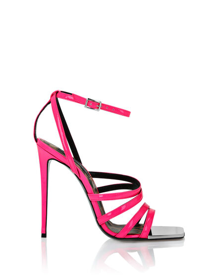 Patent Leather Sandals Hi-Heels
