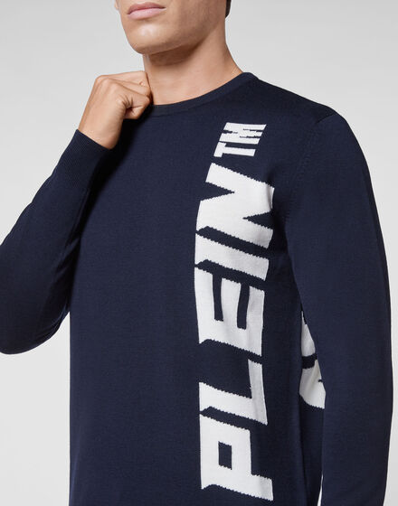 Wool Pullover Round Neck LS