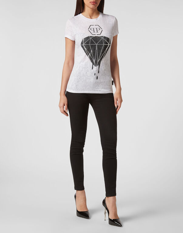 T-shirt Round Neck Sexy Pure Fit