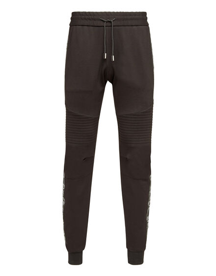 Jogging Trousers Crystal stripes