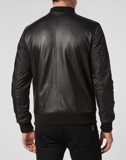 Leather Bomber