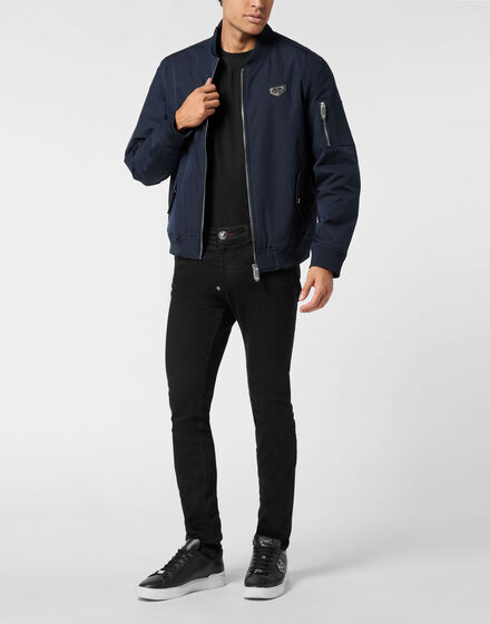 Nylon Bomber Jacket