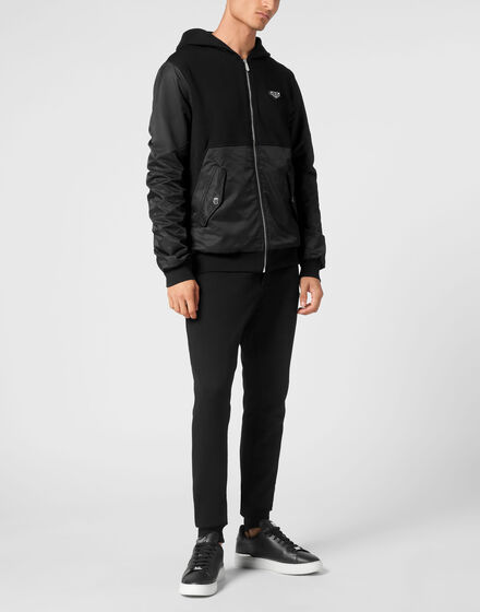 Hoodie Sweatjacket LS Iconic Plein Hoodie Sweatjacket LS Iconic Plein