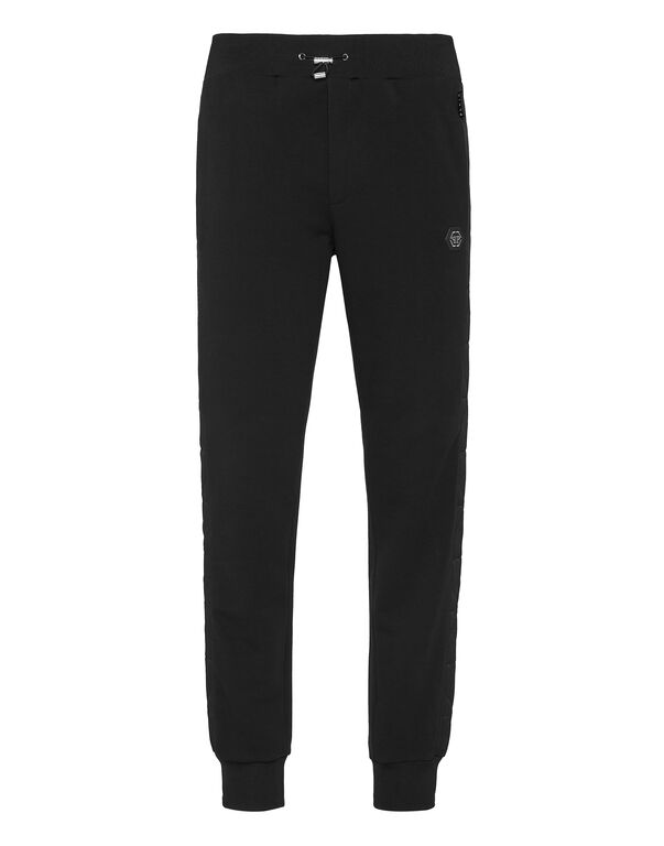 Jogging Trousers With Nylon Inserts