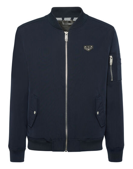Nylon Bomber Jacket