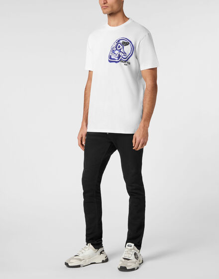 Round Neck T-Shirt Skull Round Neck T-Shirt Skull