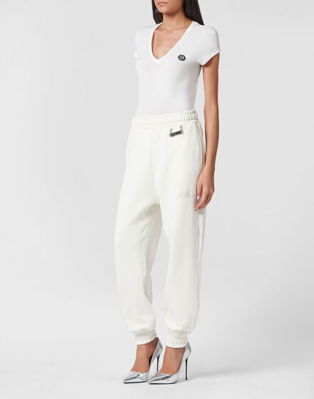 Leisurewear Trousers Embroidery Signature