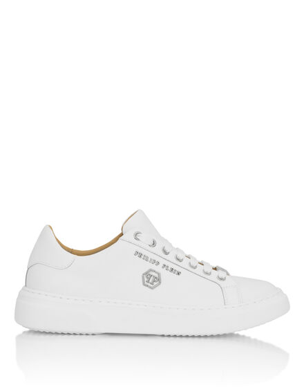 Leather Lo-Top Sneakers Hexagon
