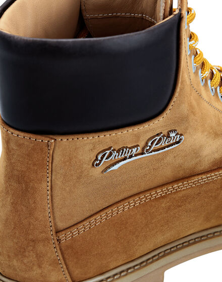 Nabuk Leather Boots Low Flat The Hunter