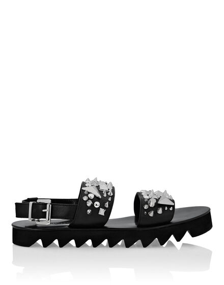 Leather Sandals  Studs