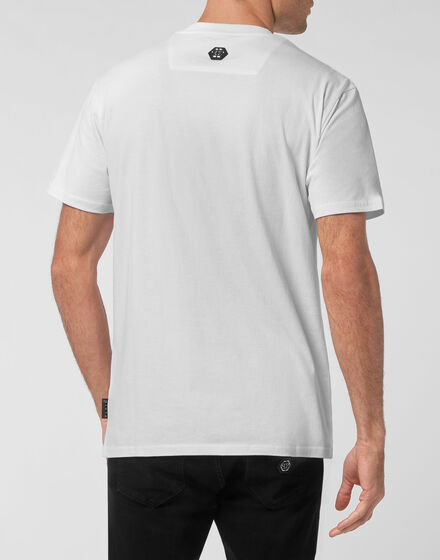 T-shirt Round Neck SS with Crystals