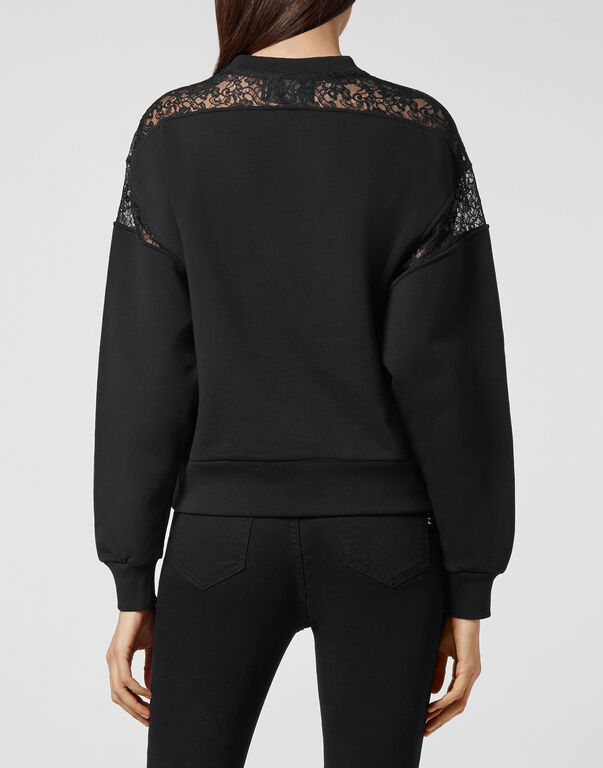 Sweatshirt LS Lace