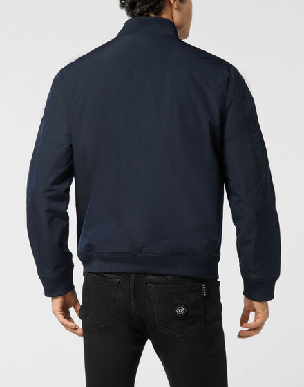 Nylon Bomber Jacket