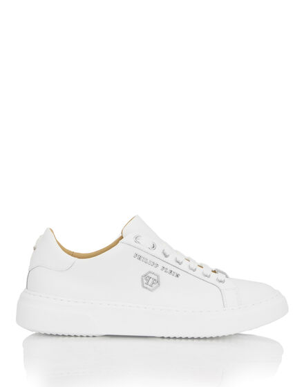 Leather Lo-Top Sneakers Hexagon