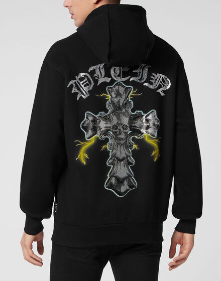 Hoodie sweatshirt Gothic Plein