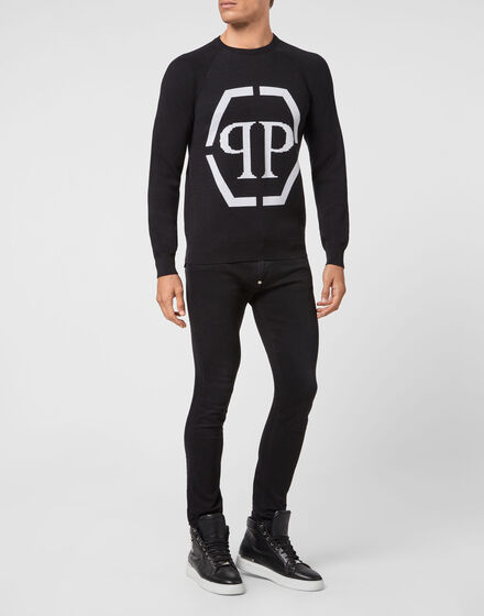 Cotton Pullover Round Neck LS