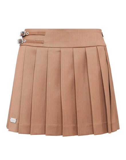 Plisse Mini Skirt