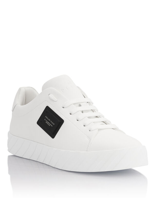 Nappa Leather Low-Top Sneakers Placca