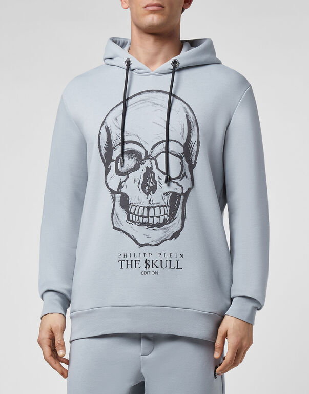 Hoodie sweatshirt print Skull